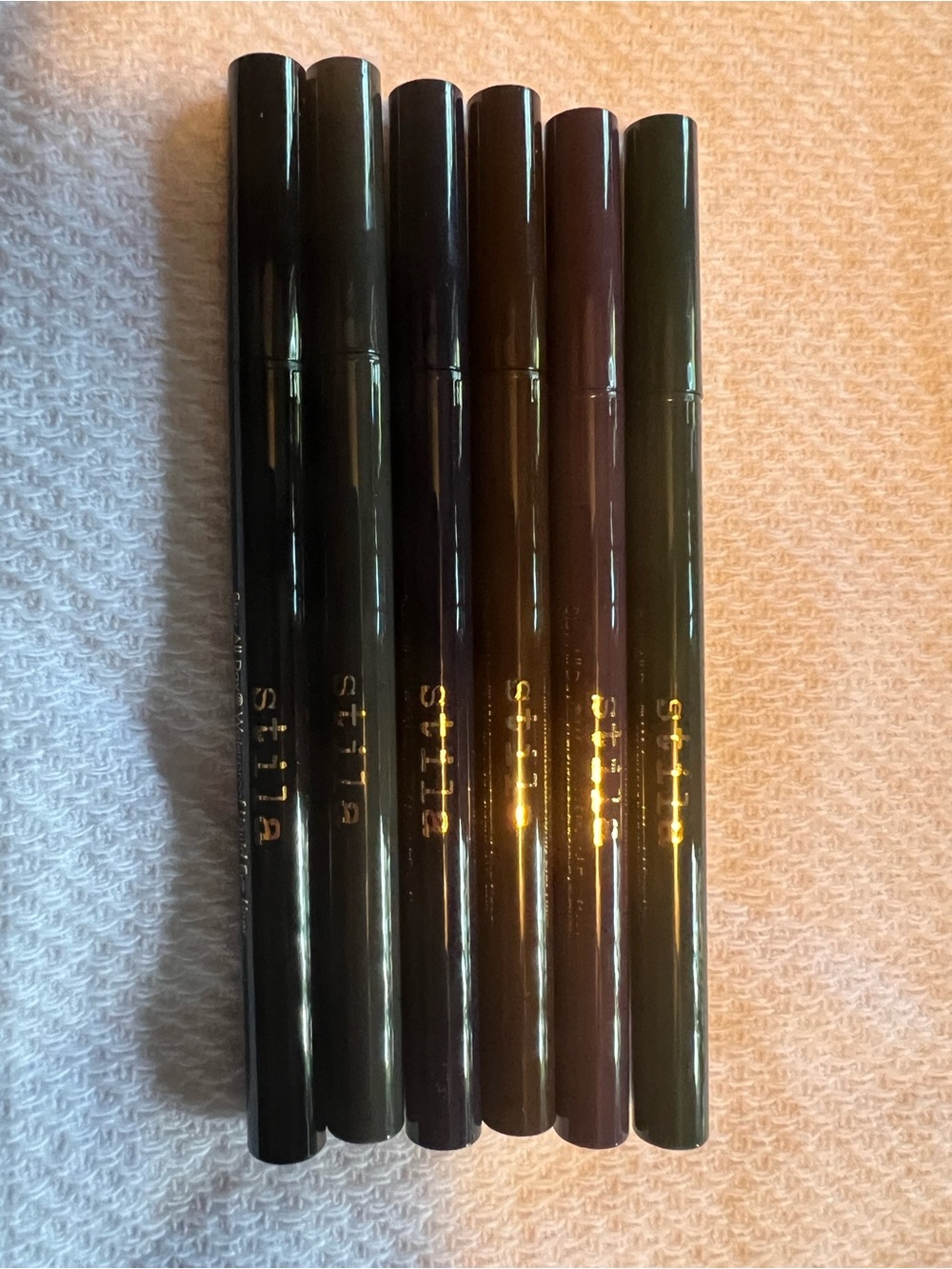 Set of 6 Stila SAD Liquid Liner- 6 colors NIB Felt Tip